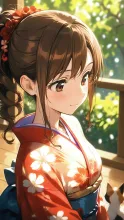 着崩し vs きっちり·着物をどう着るか の投稿作品