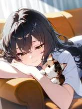 子猫とお昼寝·もふもふ日和 の投稿作品