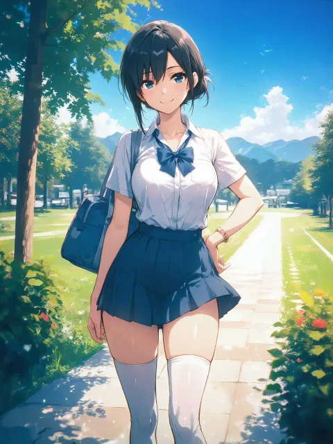 初夏の制服8