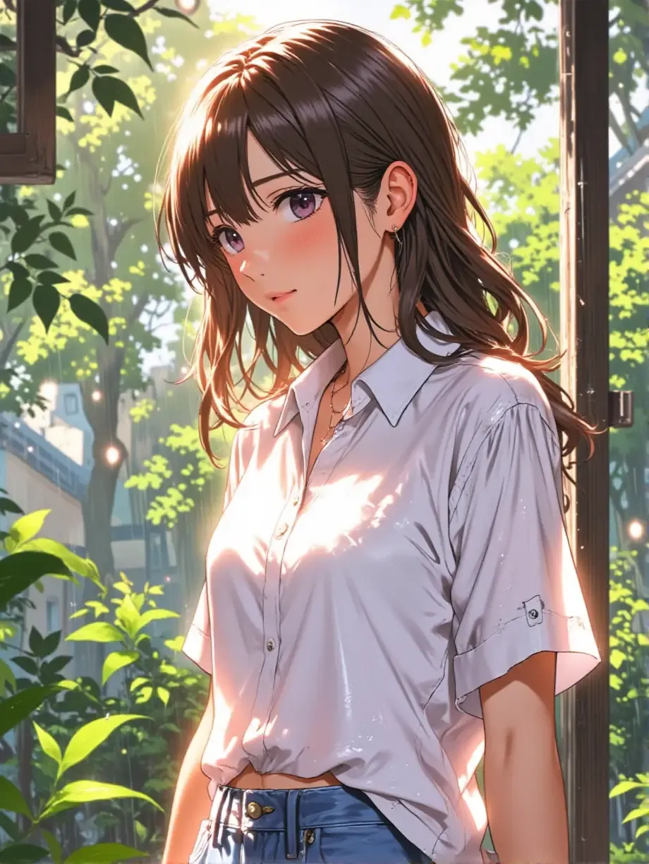 傘持ってたら入れてくれる?