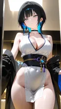 コスプレ、くノ一 — わらび餅さんのAIイラスト