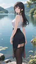 旅先で — ちゃいさんのAIイラスト