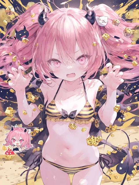 繁花 - 画像生成チャレンジ / あまもち
