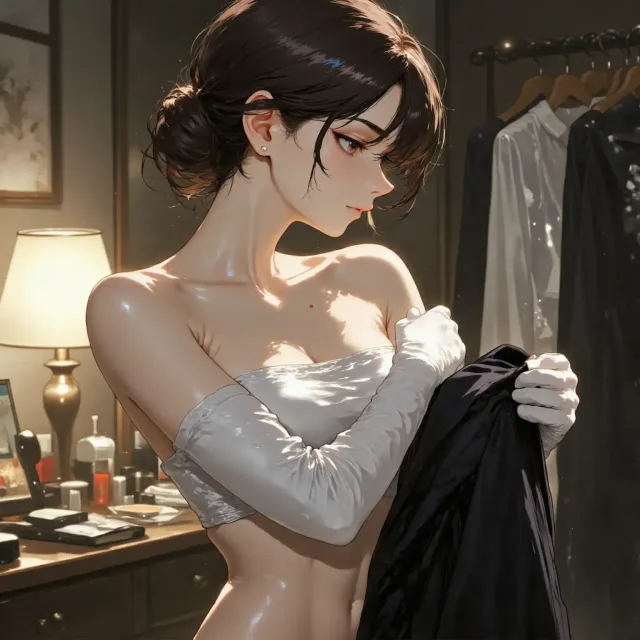 白サテンの夜