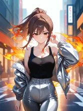 炎は私の身体に吸収しました。任務完了です。