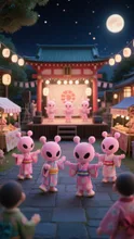 盆踊りサパリアン — サパリアンさんのAIイラスト
