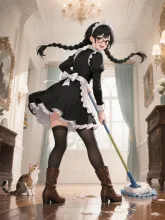 「穂蔵　灯子(ほのぐら　とうこ)」のメイド服