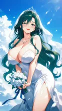 純白の花嫁衣装👰