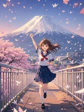 🌟イベント 第36弾·富士山、もし人間だったら？ の投稿作品