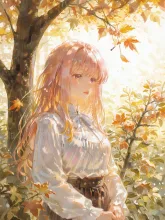 白いブラウスの少女（アニメ）