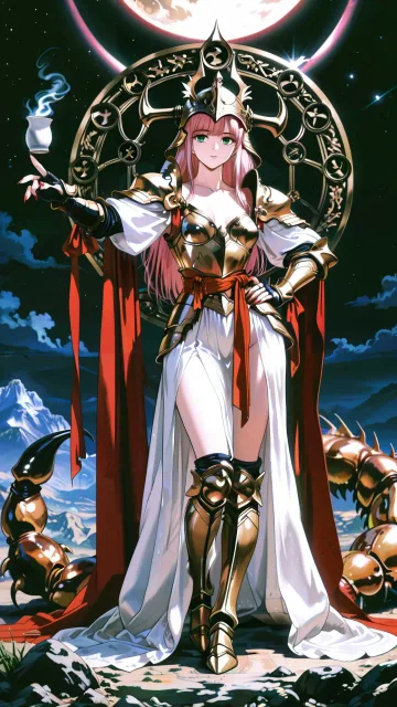a female warrior wearing… - 蠍座ウィーク 第1週