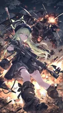 硝煙に舞う少女 — 小悪魔・デーモンのAIイラスト｜SUPPART