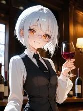 女性ソムリエ·ワインの香りと共に の投稿作品