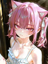 「こっち見んな」 — 🔪💀ぴる🎀⛓️さんのAIイラスト