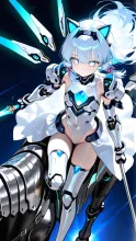 ネコミミメカナイツ — フジなすさんのAIイラスト