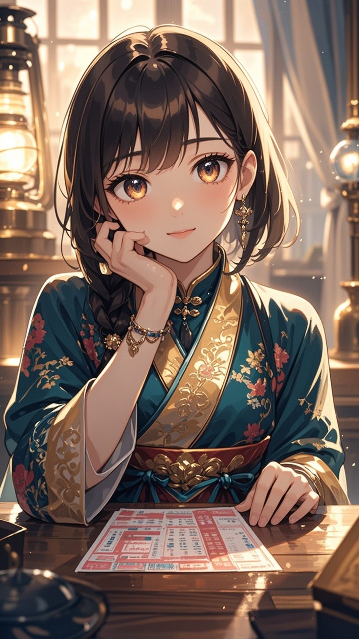 お嬢様、宝くじを買ってみた。