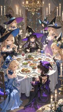 魔女たちの豪華な晩餐会