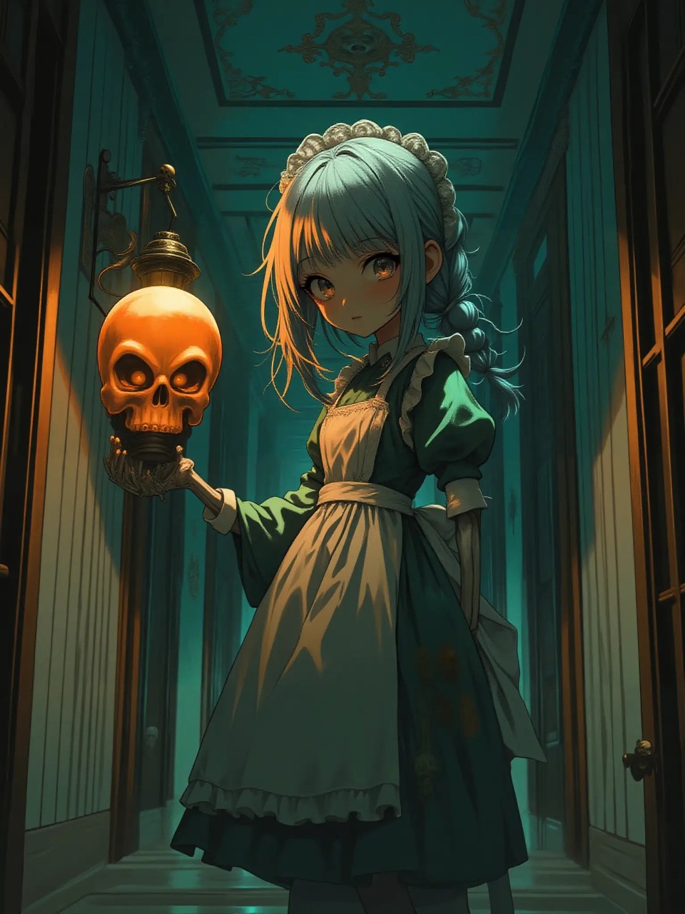 ホーンテッドマンション👻 — 緋鞠さんのAIイラスト