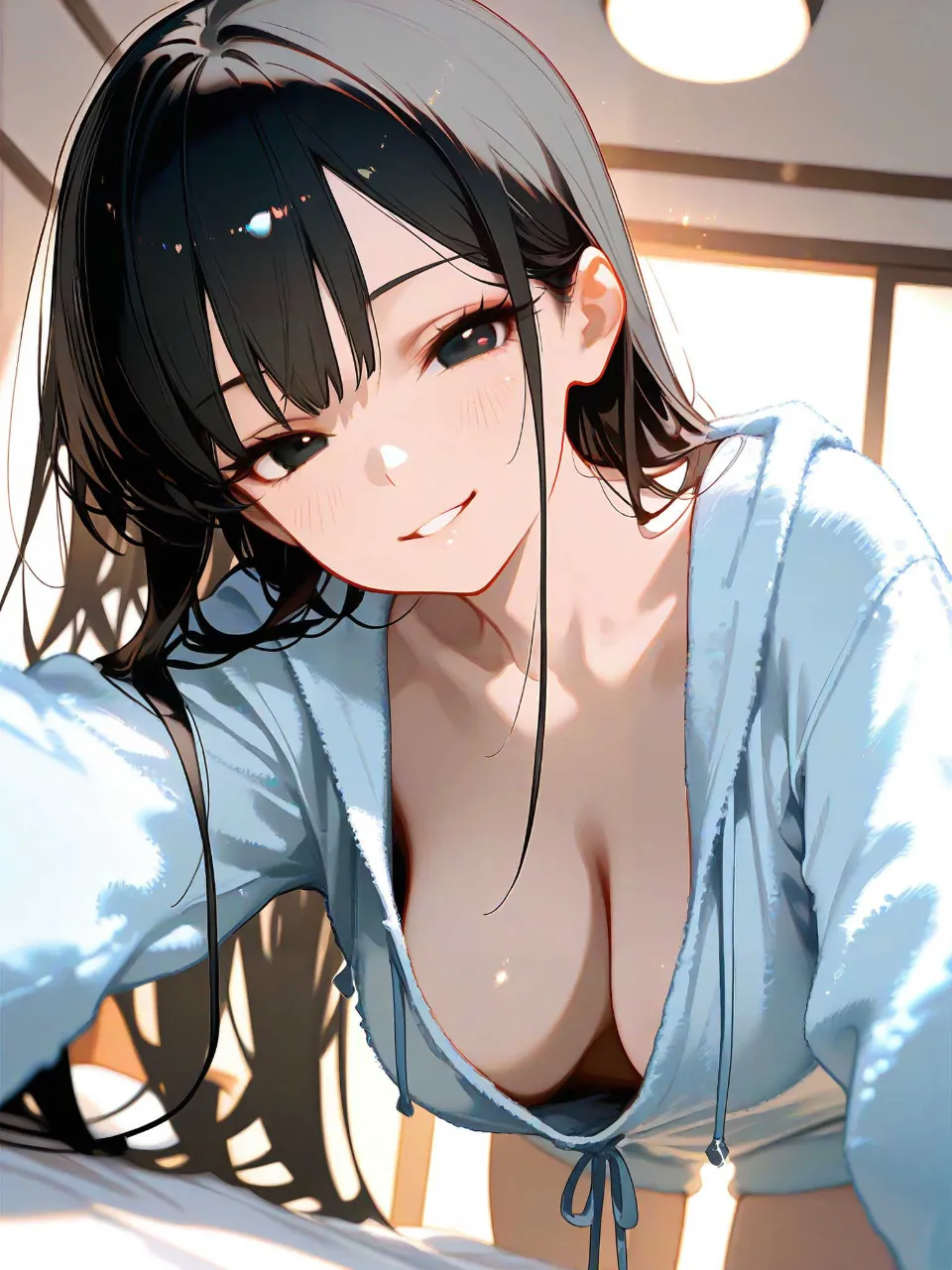 おはよ、もう戻れないね私たち…ෆ‪‪ — マイクロンさんのAIイラスト