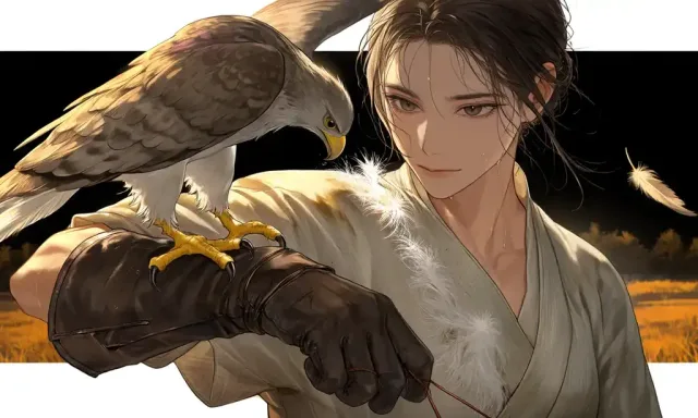 イケメン鷹匠