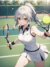 テニスで二刀流？