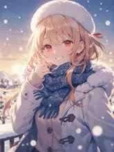見て.ᐟ‪雪.ᐟ‪初雪じゃない.ᐣやったぁ⸜(* ॑ ॑* )⸝