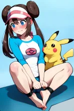 ピカチュウは様子をみている