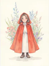 ギャップな赤ずきん — タクさんのAIイラスト