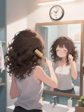 朝から時間がかかる…Zzz