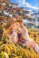 案山子·ひとりで見張る の投稿作品
