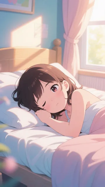 眠たい朝…1