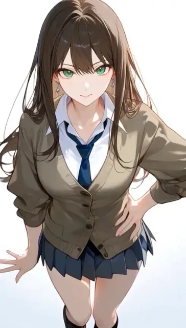 実写風 vs アニメ風 - めぐ