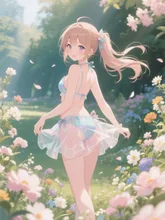 花咲く風景