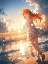 明日も晴れるよー
