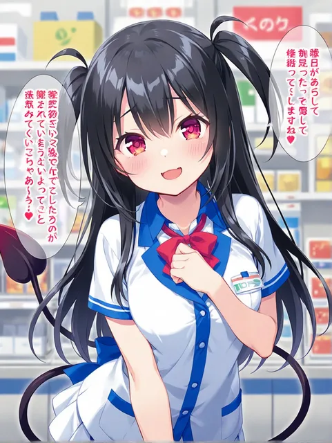 コンビニ店員ちゃん(๑•᎑•๑)