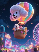 夜空のプードル号