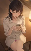 彼氏の家で