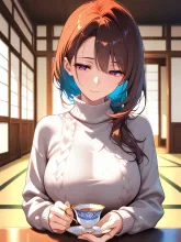 和室でまったりと