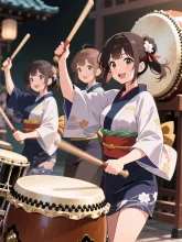 練習の成果をお披露目