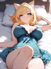 猫耳 — だいさんのAIイラスト