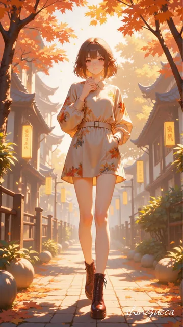 秋色コーデ