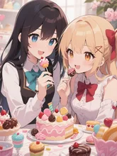 2人で仲良く