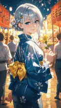 浴衣でほおずき市·夏のほおずき市 の投稿作品