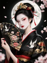 美の刃。　※歌舞伎風の花魁です🥹