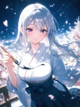 書道ガール·一筆に込める心 の投稿作品