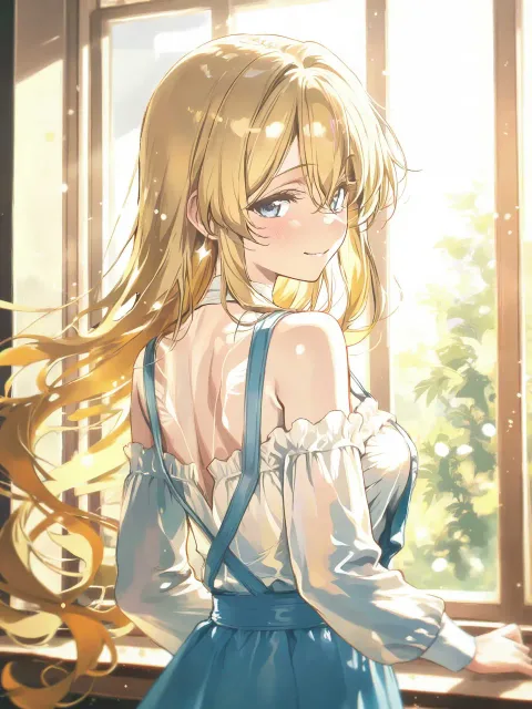 A whimsical AI illustration… - 肩甲骨の線