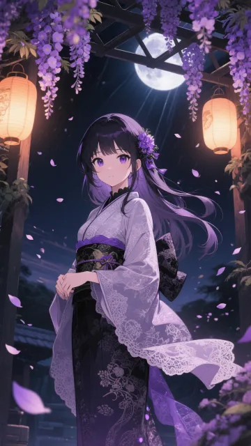 Under the wisteria trellis at… - 最後のダンス