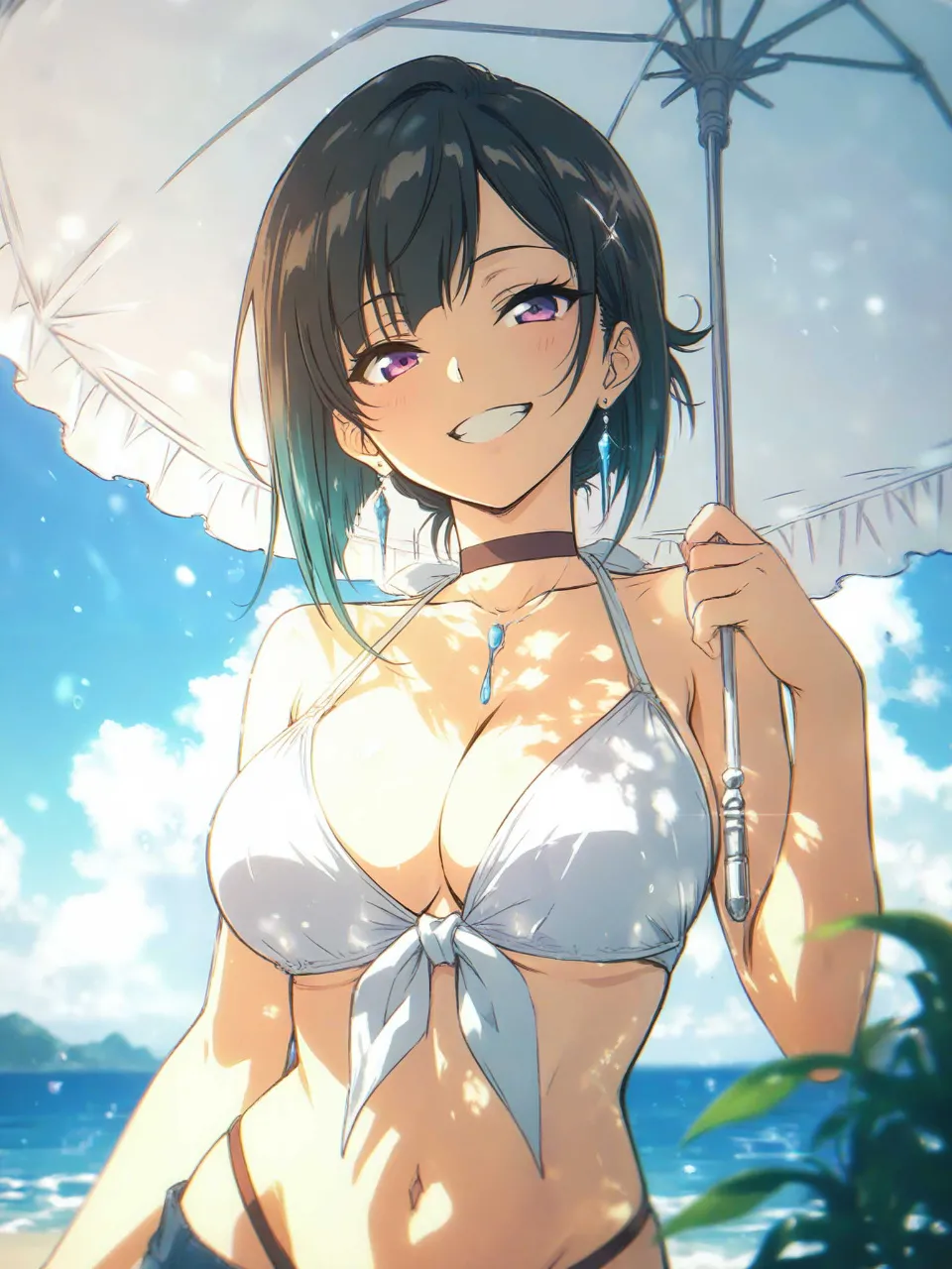 夏、海