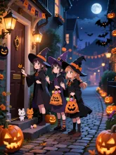 ハロウィンの夜