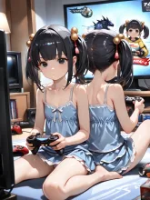 2つのモニター、2つのゲーム機で解決